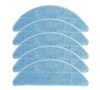 AYBAL 5PCS Mopping Pad Compatible With Compatible With Ecovacs DEEBOT OZMO U2/U2 Pro Robot Vacuum Cleaner Washable Cleaning Cloth Sweeper Replacement Parts