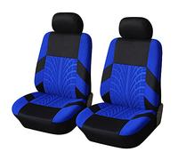 AYBEN 2pcs Car Seat Covers, for VW Caddy Maxi 2015-2023 2024 Cars Front Seat Covers, Comfortable and Breathable, Nonslip Interior Accessories,D Blue