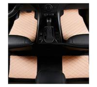 4pcs Custom Leather Car Floor Mats For Toyota Yaris Cross 2021-2024, All Weather Front Rear Row Auto Carpet Waterproof Protection,All Beige