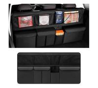 AYBEN Car Boot Seat Organiser, for BMW Series 5 G31 Touring 520d G31/523d G31 2017-2022 2023 2024 2025 Large Capacity Car Storage Organiser Backseat Foldable Travel Storage,B Black