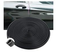 AYBEN Car Door Edge Protector, for Suzuki Vitara Hybrid SUV 2020-2024 U Shape Edge Trim Rubber Seal, Car Door Protector Door Edge Protector Strip,5M-Black