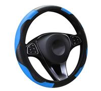 AYBEN Car Steering Wheel Cover, for Peugeot 208 I 2012-2019 Soft Anti-Slip Breathable Car Steering Wheel, Interior Fittings,C/Blue