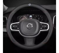 AYBEN Car Steering Wheel Covers, for Volvo XC40 2019-2023 15IN/38CM Breathable Anti-slip Protector Interior Accessories for Car,A
