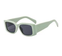 AYBIOSD Women's Oversized Sunglasses Round Shaped Sunglasses UV Protection Cute Cat Eye Trendy Sun Glasses Retro Designer Shades,Green