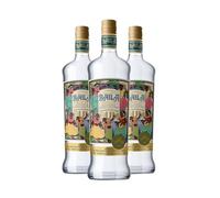 Aybrook & Mason Baila Tropical Island Blend White Rum 70cl x 3 | 40% ABV | Crafted with Pure Cane & Coconut Blossom Spirits | Premium Sri Lankan Rum