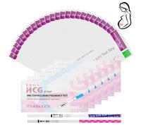 AYBUY 25 Pieces Ovulation Test Strips with 6 Pieces Pregnancy Test Strips, 25miu/ml Tests for Ovulation, Individually Wrapped（Style A）