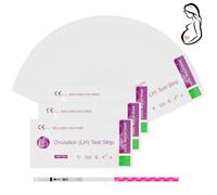 AYBUY 50 Pieces Ovulation Test Strips, 25miu/ml Tests for Ovulation, Individually Wrapped（Style B）