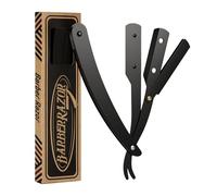AYBUY Cut Throat Razors, Mens Straight Razor for Moustache and Beard (A)