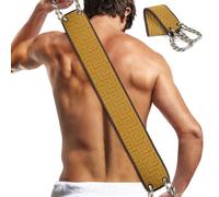 AYBUY Exfoliating Back Scrubber for Shower, 37 Inches Back Washer with Handles, Body Exfoliator Bath Tool for Women and Men, Exfoliate Washcloth to Scrub Your Body Deeply for Exfoliation