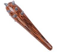 AYBUY Inflatable Caveman Club Stick 54cm Dark Brown Spiked Expulsion Decoration for Stone Age Theme and Halloween Cosplay