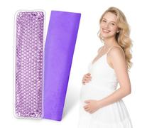 AYBUY Perineal Cold Packs, Reusable Perineal Ice Gel Pack with Soft Cover, Cooling Maternity Pads Cold Compress for Postpartum, Dark Purple