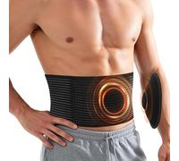 AYBUY Umbilical Hernia Belt for Men & Women, Abdominal Binder Adjustable Truss Support with Removable Compression Pad, Breathable Support Band for Abdominal Hernias, M