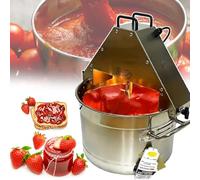 AYCDL 10L Electric Mixer Machine for Jam & Sauce, Commercial Food Stirrer, Double Paddle, Compatible with All Stove Types, for Sauces, Jam, Soup Bases,201Materials