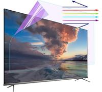 AYCDL 42-65 Inch Matte TV Screen Protector, Anti Blue Light Anti-Glare Film Relieve Eye Strain No Bubble Anti-Scratch for LCD, LED, 4k OLED & QLED HDTV / 65in 1429x80,47in 1044x590mm