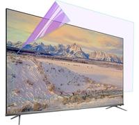 AYCDL 49-65 Inch Anti Glare TV Screen Protector, Anti Blue Light Filter - Anti-Reflection/Anti Filgerprint/Anti Scratch Film, Protect Your Eyes for PC/Mac Monitors,55,58