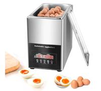 AYCDL 50Pcs Large Capacity Commercial Hot Spring Egg Cooker Intelligent Automatic Half-Boiled Egg Soft-Boiled Egg Machine, Electric Egg Cooker, Egg Cooker