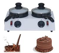 AYCDL 80w Electric Chocolate Melting Machine,2kg Capacity,30-85℃ Temperature Adjustment,Melt Chocolate Cream Butter Chocolate Meltin Pot