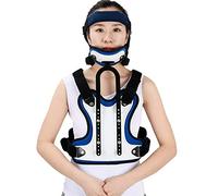 AYCDL Adjustable Cervical Thoracic Orthosis, Cervical Rehabilitation Brace for Fracture Support, Neck Posture Fixation Brace, for Shaping, Relieving Pain from Shoulder, Back, N