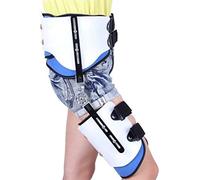 AYCDL Adjustable Hinged Hip Joint Abduction Orthosis Leg Brace Articulated Hip Joint Fixation Bracket Thigh Fracture Protector For Surrounding Soft Tissue Injuries