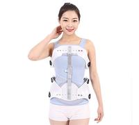 AYCDL Adjustable Lumbar Spine Orthosis, Thoracolumbar Fixed Brace, Back Thoracic And Cervical Support Brace Compression Fractures Aluminum Alloy Bracket