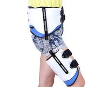 AYCDL Adjustable ROM Hinged Hip Joint Abduction Orthosis Leg Brace Articulated Hip Joint Fixation Bracket Thigh Fracture Protector for Surrounding Soft Tissue Injuries