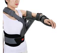 AYCDL Adult Shoulder Abduction Orthosis, Adjustable Humeral Fracture Fixation Bracket, Shoulder Abduction Fixed Brace, for Broken Fractured Arm, Shoulder Humeral Dislocation,Left