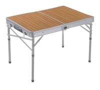 AYCDL Aluminum Folding Table, Adjustable Height, Outdoor Foldable Camping Table with Handle, Portable Picnic Card Table for Gathering, Dorm