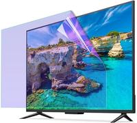 AYCDL Anti Glare TV Screen Protector for 32-75 inch, Matte Anti Reflection Anti-Blue Light No Bubbles Filter Film, Easy to Install / 32in 698x392mm,43in 942x529mm