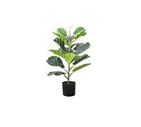 AYCDL Artificial Plants Indoor 27 Inch Tall Artificial Tree Artificial Violin Leaf Tree Green Potted Artificial Plant Interior Decoration Bonsai Tree Fake Plant,