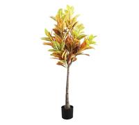 AYCDL Artificial Trees 4.9 Ft Artificial Trees Decoration Fake Tree Natural Lifelike Simulation Tree For Indoor Outdoor Home Office Artificial Plant fine Decor