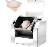 AYCDL Automatic Dough Maker,1100W,1500W Stainless Steel Electric Pizza Dough Blender,Commercial Dough Mixer,Time Setting Function,Low Noise,8kg