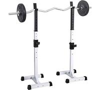 AYCDL Bench Press Rack,Adjustable Squat Stand Rack,Multi-Function Barbell Rack,Height and Width Adjustable,for Indoor Gym Fitness Training,Max Load 200 Kg