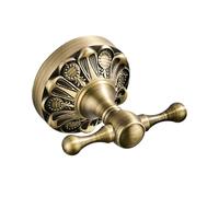 AYCDL Bronze Flower Bottom Antique Craft Clothes Hook Brass Bathroom Hardware Pendant Clothes Hook,Bronze,9 * 7cm