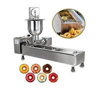 AYCDL Commercial Automatic Donut Making Machine, Single Row Auto Doughnut Maker, 7L Hopper Donut Maker