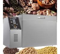 AYCDL Commercial Coffee Roaster Machine, Electric Nuts Roaster, Automatic Coffee Roaster Machine with LED Display, Adjustable Timing & Temperature,2000g