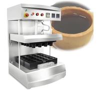 AYCDL Commercial Cone Cup Cake Machine, 3200W Fully Automatic Cheese Egg Tart Shell Maker, 1500 Pieces/H Output, Adjustable Temperature 50-300°C