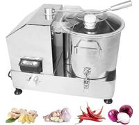 AYCDL Commercial Food Processor Electric Meat Grinder Vegetable Cutter Slicer Blender Chopper for Kitchens,12l,12l