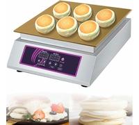AYCDL Commercial Non-Stick Souffle Machine, Electric Souffle Machine, Suitable for Processing Pancakes, Grilled Cheese, Steak, Hamburgers, Waffles, Etc.