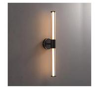 AYCDL Copper Glass Wall Light Black Retro LED Sconce Exhibition Hall Lamp Tubular Strip Front Mirror Headlight,Wall Light,Warm light