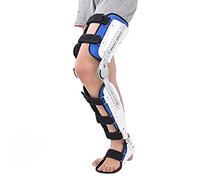 AYCDL Drop Brackets Orthosis Brace Fixed Stiff Thigh Knee Joint Foot Support and Ankle Fixator Leg Right Left M Sup,L-Left