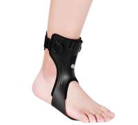 AYCDL Drop Foot Orthosis, Adjustable Ankle Orthosis with Inflatable Airbag, Adjustable Ankle Orthosis Splint Support, Foot Drop Brace Corrector for Improved Walking Gait,L,Right-Large
