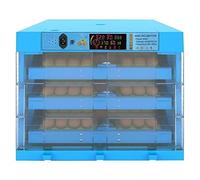 AYCDL Egg Incubator 192 Eggs Fully Automatic Turning Hatcher Machine With Humidity Display Candler Temperature Control Egg Turner Breeder For Chicken Ducks Birds