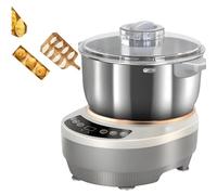 AYCDL Electric Dough Maker with Fermentation Function - 7L Stainless Steel Kneading Machine for Home & Commercial Use, Auto Timer & Touch Control for Bakeries & Restaurants,7L,7L