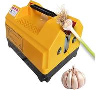 AYCDL Electric Garlic Root Stem Cutters, Double Heads Garlic Top Tails Remover Machine,Cut Beard and Roots, for Garlic, Onion