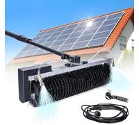 AYCDL Electric Solar Panel Cleaning Tools, 60cm Roller Brush Head, Solar Photovoltaic Panel Cleaning Machine, Water Fed Pole Cleaning Kit,for Window Glass Solar Panel,3.5M(11.5ft)
