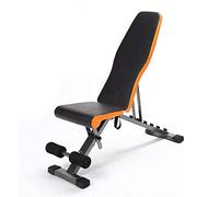 AYCDL Folding Dumbbell Stool Adjustable Bench Exercise Bench Multifunctional Weightlifting Bed Sit-ups Fitness Equipment Bearing 300kg Adjustable Benches