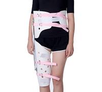 AYCDL Foot Support, Ankle Brace Leg Support, Hip Joint Brace Adjustable Hinged Hip Abduction Orthosis Protector Waist Leg Brace Femur Injury,Left