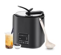 AYCDL Fully Automatic Pearl Pot, 5L/9L/12L/16L Commercial Milk Tea Pearl Maker, Tapioca Pearl Pot Cooker with Smart Control Panel,12l,9l