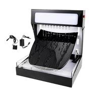 AYCDL Hydrophobic Testing Machine for Films, Plating Film Tester with Pump and Hood Model, LED White Light, Water Drops Device, Adjustable Water Flow, for Film