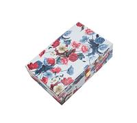 AYCDL Jewelry Organizer Jewelry Box PU Leather Double Jewelry Box Storage Box Built- in Flocking Ring Earring Necklace Bracelet Watch Storage Box 11. 65 inches Jewelry Storage Case ,